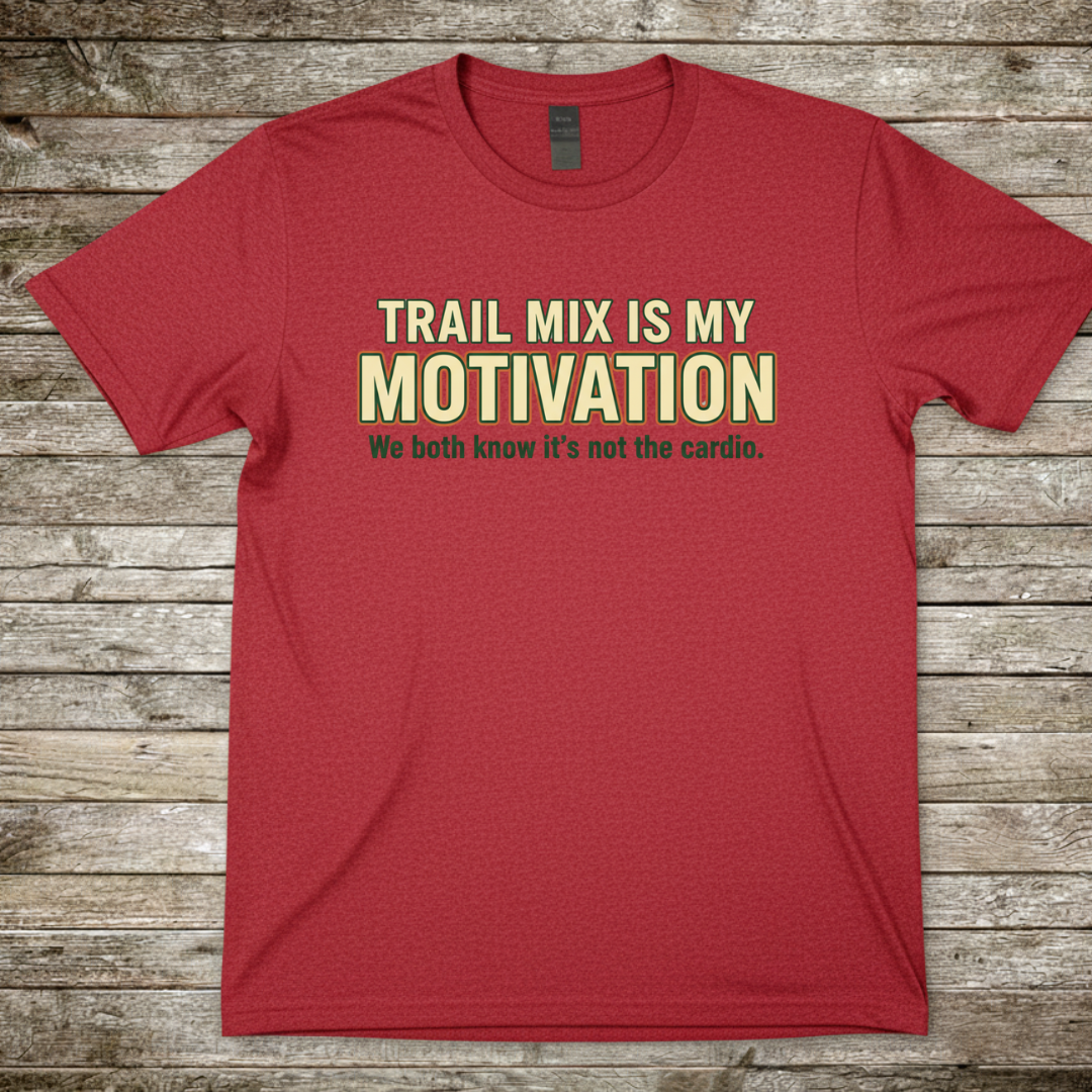 Printify T-Shirt Red / S Trail Mix T-Shirt Trail Mix T-Shirt