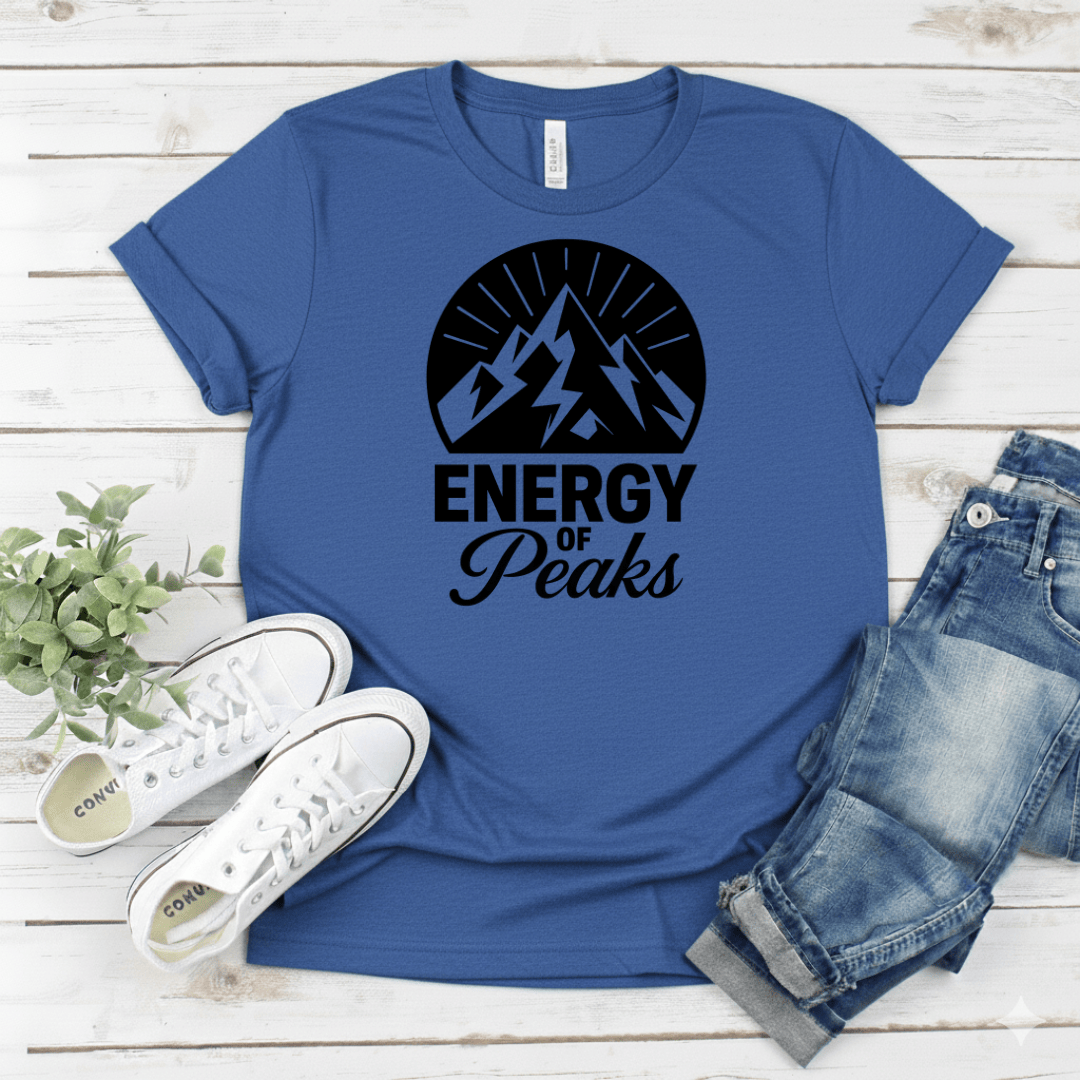 Printify T-Shirt Royal / S Energy of Peaks Energy of Peaks