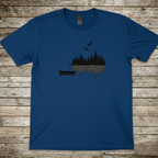 Printify T-Shirt Royal / S Nature Canoe T-Shirt Nature Canoe T-Shirt