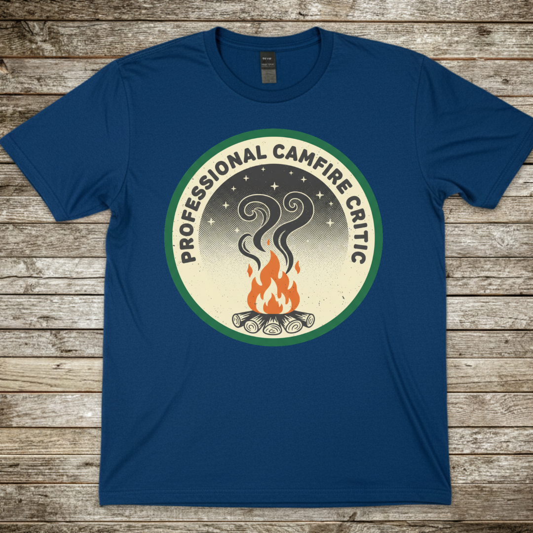 Printify T-Shirt Royal / S Professional Campfire Critic Professional Campfire Critic