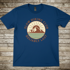 Printify T-Shirt Royal / S Slow Hiking Club T-Shirt Slow Hiking Club T-Shirt