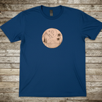 Printify T-Shirt Royal / S Sunset Landscape T-Shirt Sunset Landscape T-Shirt