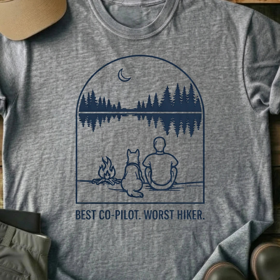 Printify T-Shirt Sport Grey / S Best Co-Pilot T-Shirt Best Co-Pilot T-Shirt