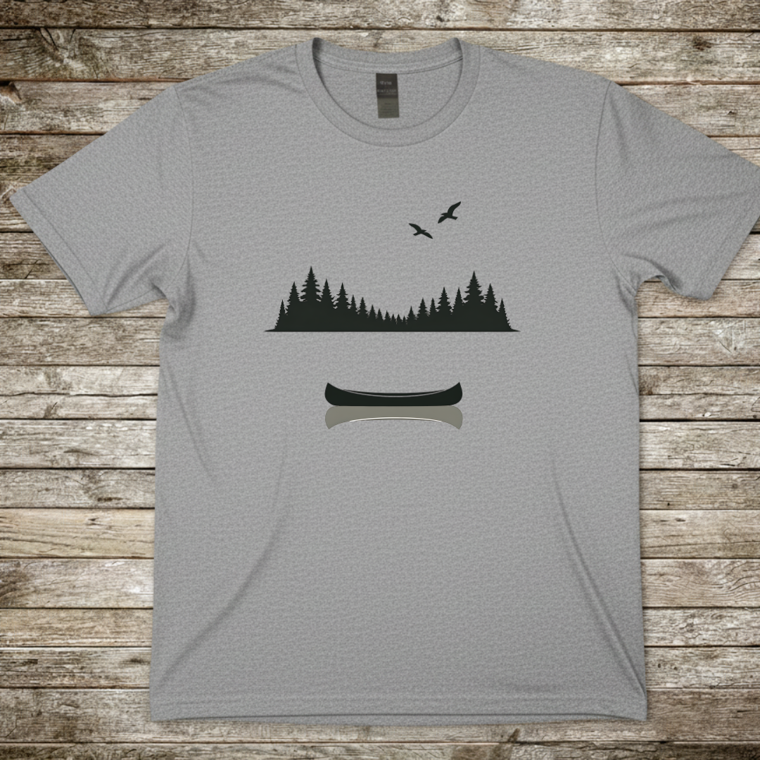 Printify T-Shirt Sport Grey / S Canoe & Pines T‑Shirt Canoe & Pines T‑Shirt