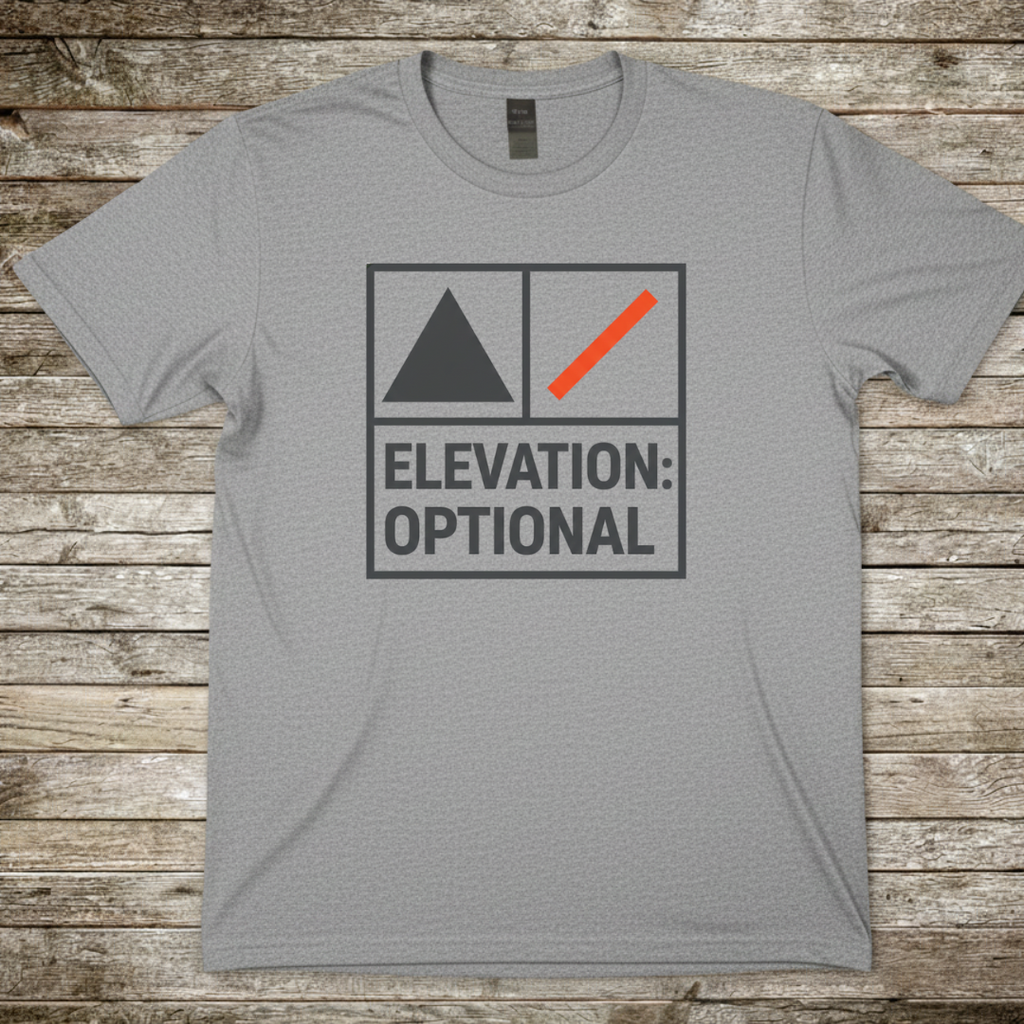 Printify T-Shirt Sport Grey / S Elevation Optional T-Shirt Elevation Optional T-Shirt