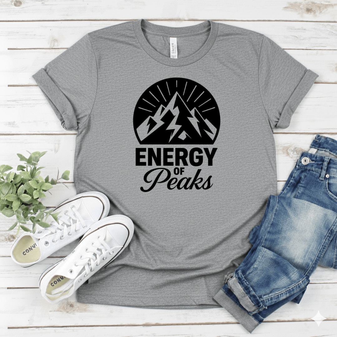 Printify T-Shirt Sport Grey / S Energy of Peaks Energy of Peaks