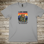 Printify T-Shirt Sport Grey / S I Love Hiking I Love Hiking
