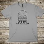 Printify T-Shirt Sport Grey / S Lake Days Hit Different T-Shirt Lake Days Hit Different T-Shirt