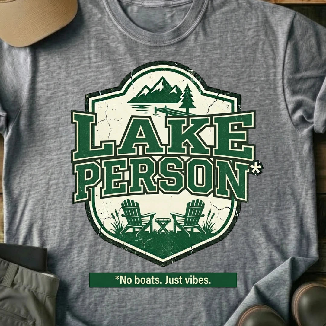 Printify T-Shirt Sport Grey / S Lake Person T-Shirt Lake Person T-Shirt