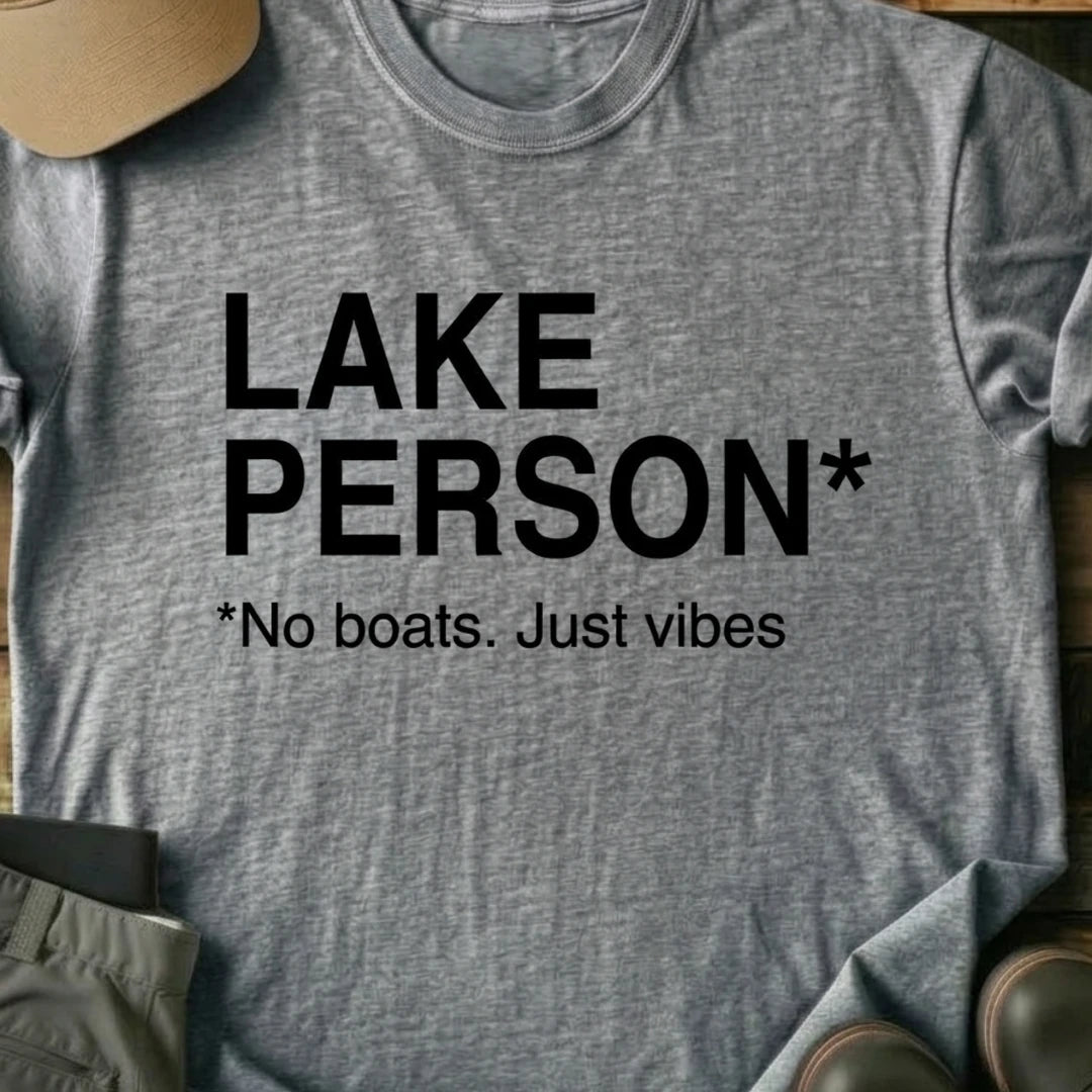 Printify T-Shirt Sport Grey / S Lake Person T-Shirt Lake Person T-Shirt