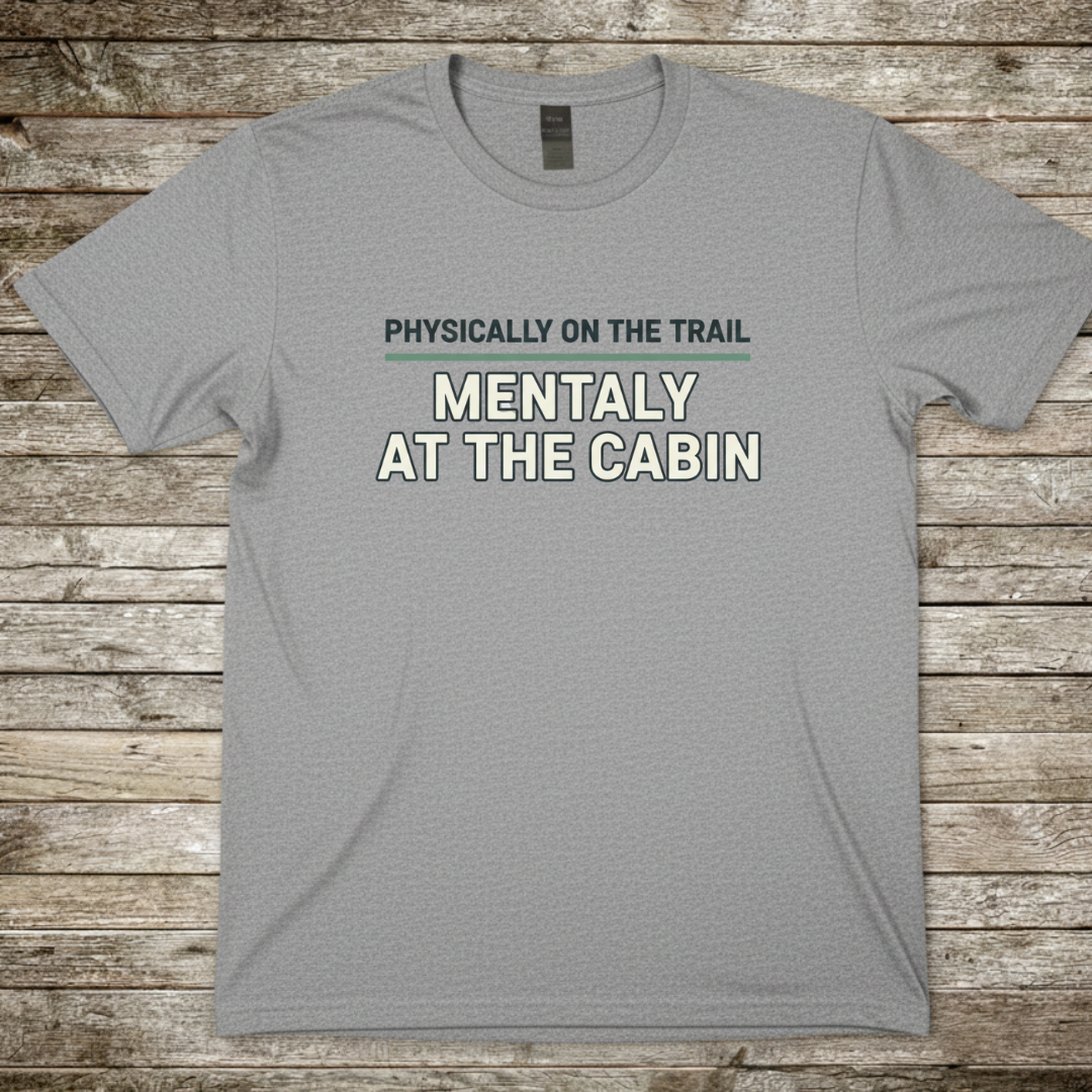 Printify T-Shirt Sport Grey / S Mentally On Trail T-Shirt Mentally On Trail T-Shirt
