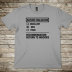 Printify T-Shirt Sport Grey / S Nature Evaluation T-Shirt Nature Evaluation T-Shirt
