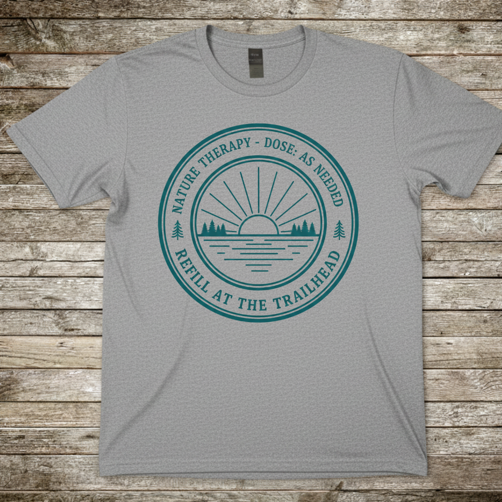 Printify T-Shirt Sport Grey / S Nature Therapy T-Shirt Nature Therapy T-Shirt