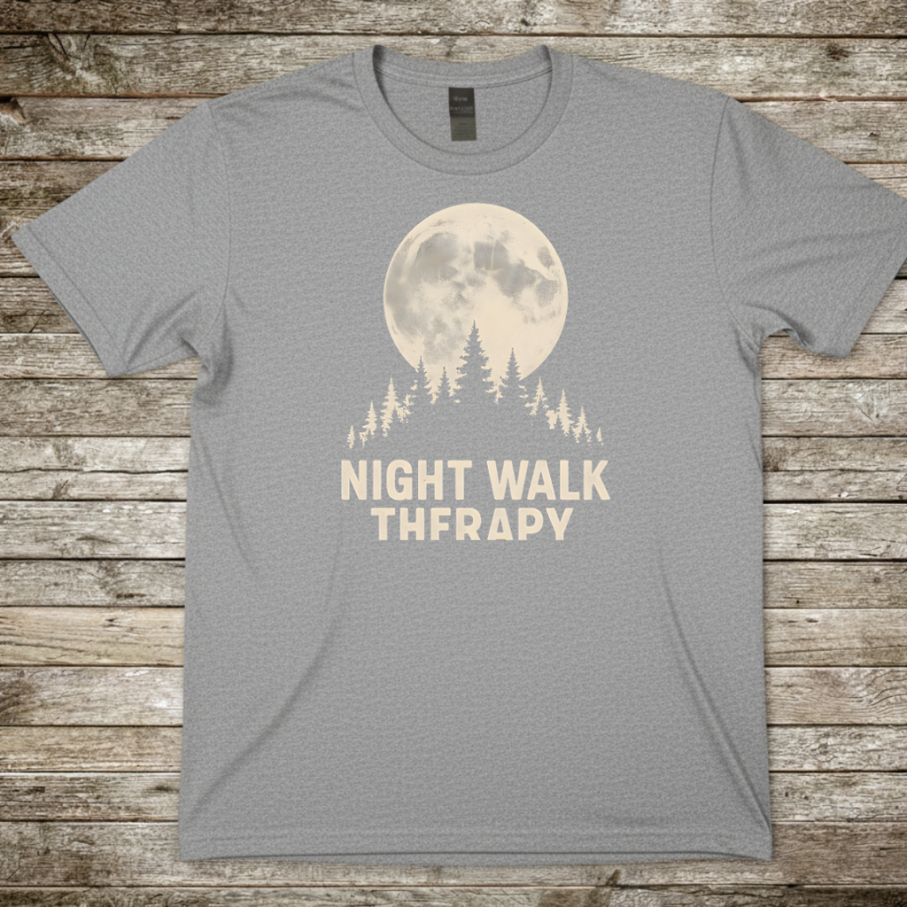 Printify T-Shirt Sport Grey / S Night Walk Therapy T-Shirt Night Walk Therapy T-Shirt