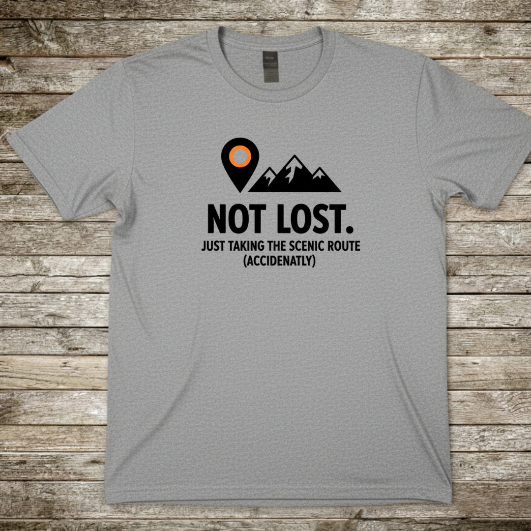 Printify T-Shirt Sport Grey / S Not Lost T-Shirt Not Lost T-Shirt