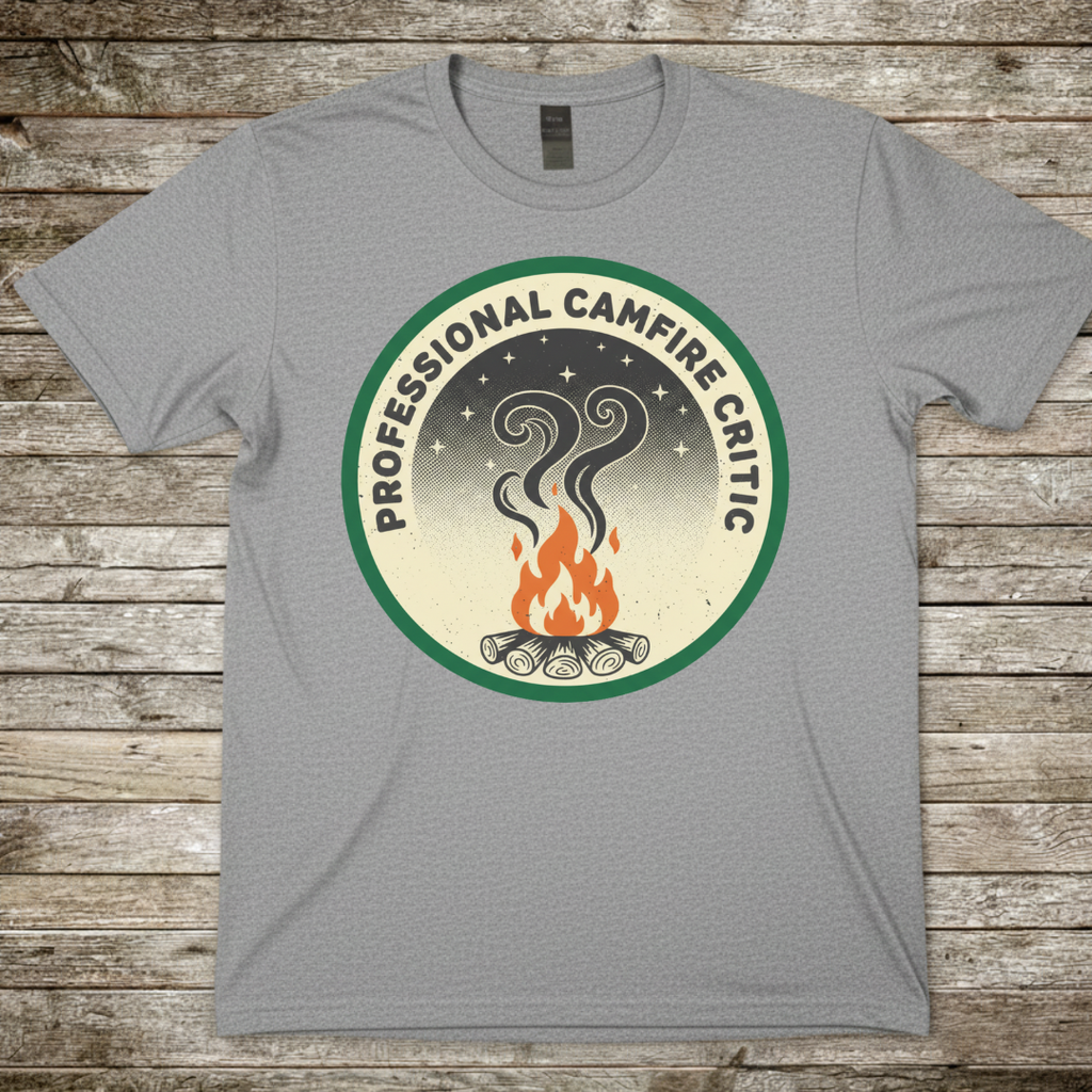 Printify T-Shirt Sport Grey / S Professional Campfire Critic Professional Campfire Critic