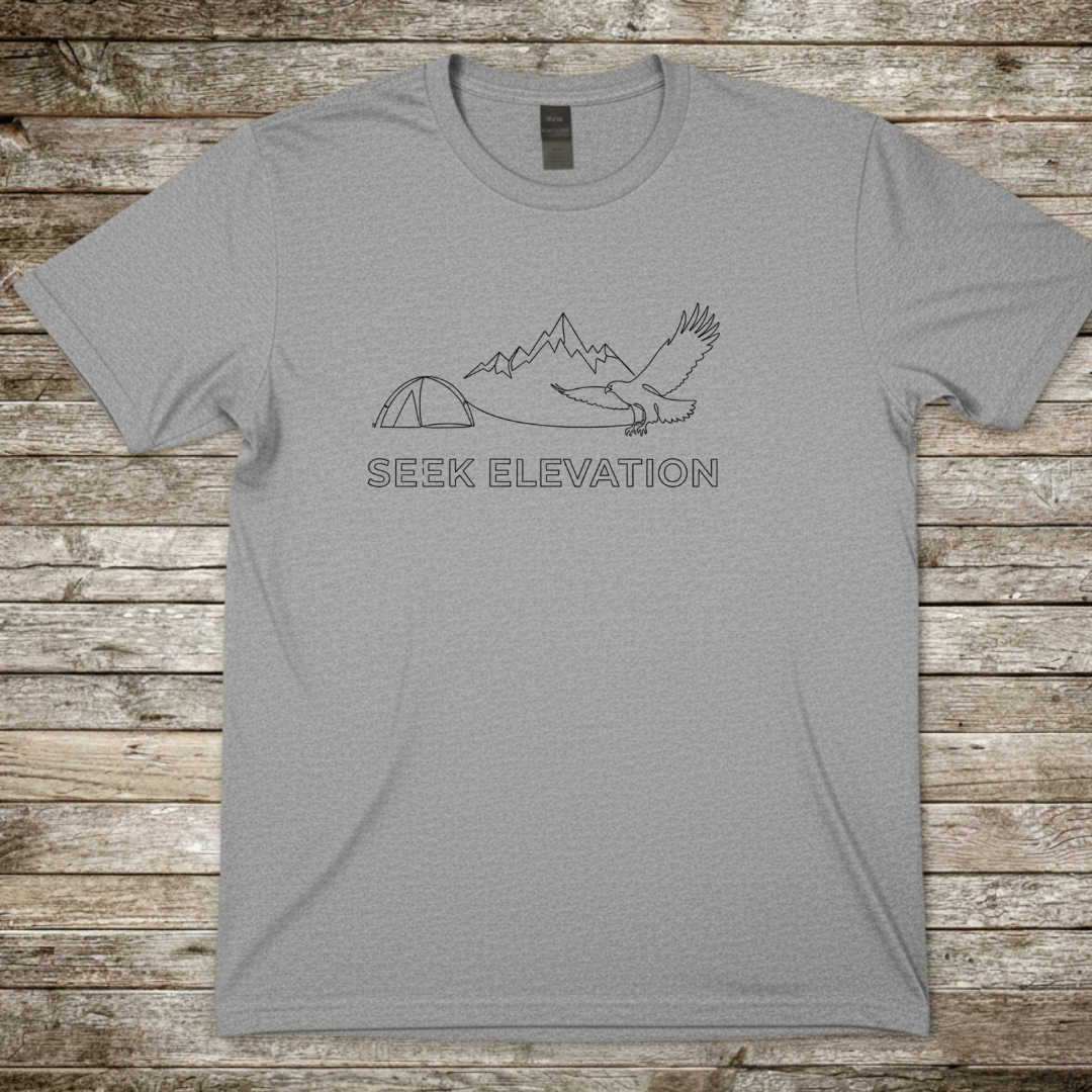 Printify T-Shirt Sport Grey / S Seek Elevation T-Shirt Seek Elevation T-Shirt
