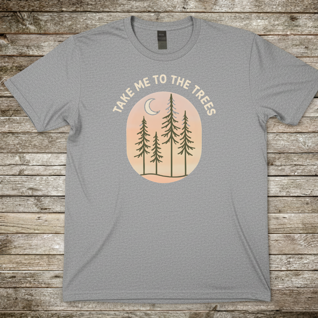 Printify T-Shirt Sport Grey / S Take Me to the Trees T-Shirt 2 Take Me to the Trees T-Shirt 2