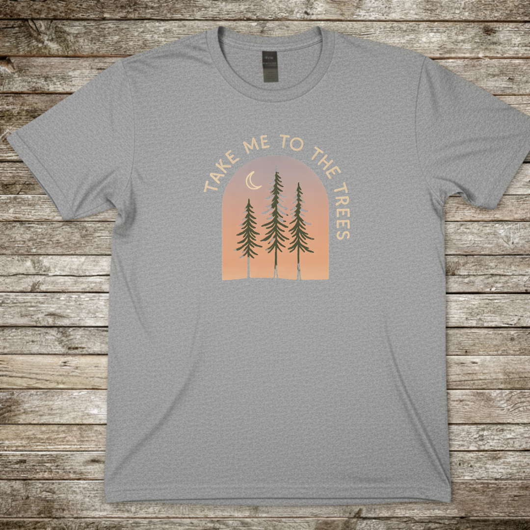 Printify T-Shirt Sport Grey / S Take Me to the Trees T-Shirt Take Me to the Trees T-Shirt
