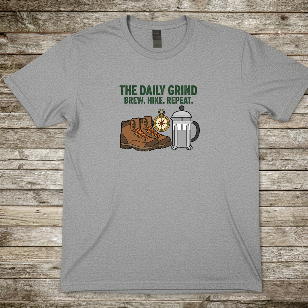 Printify T-Shirt Sport Grey / S The Daily Grind T-Shirt The Daily Grind T-Shirt