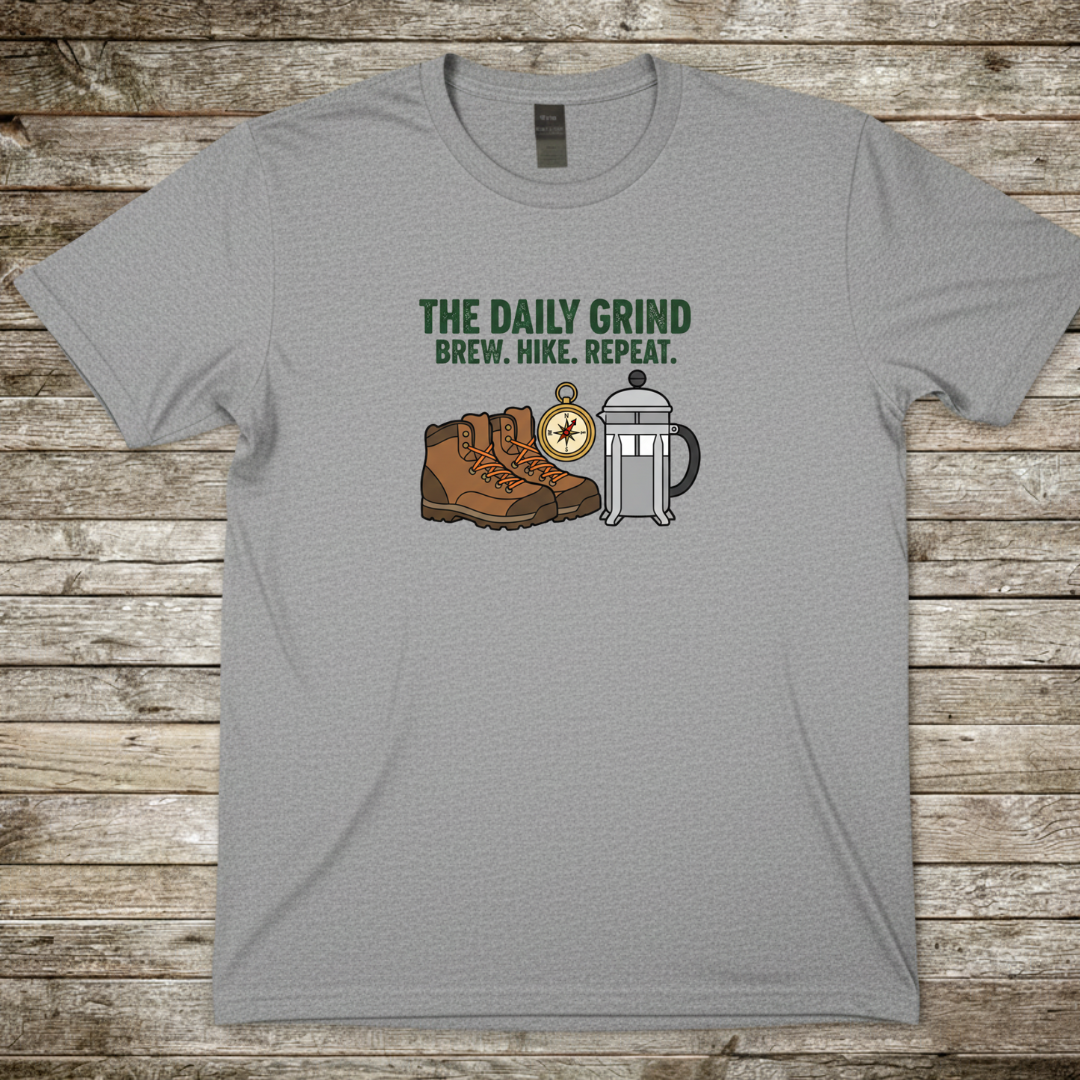 Printify T-Shirt Sport Grey / S The Daily Grind T-Shirt The Daily Grind T-Shirt