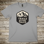 Printify T-Shirt Sport Grey / S Trails Before Tales T-Shirt Trails Before Tales T-Shirt