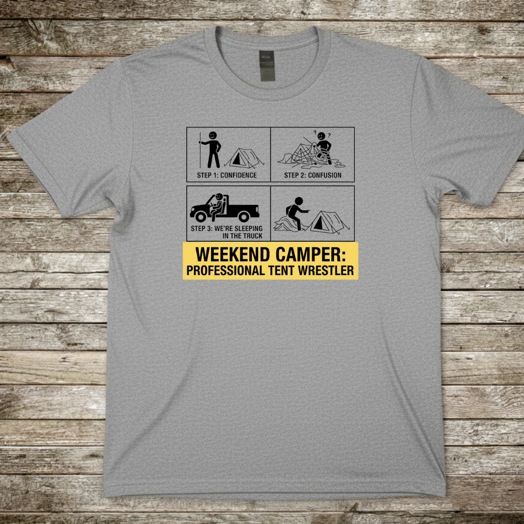 Printify T-Shirt Sport Grey / S Weekend Camper T-Shirt Weekend Camper T-Shirt