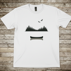 Printify T-Shirt White / S Canoe & Pines T‑Shirt Canoe & Pines T‑Shirt