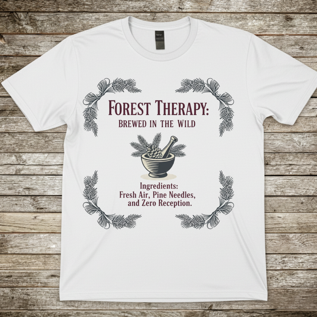 Printify T-Shirt White / S Forest Therapy T-Shirt Forest Therapy T-Shirt