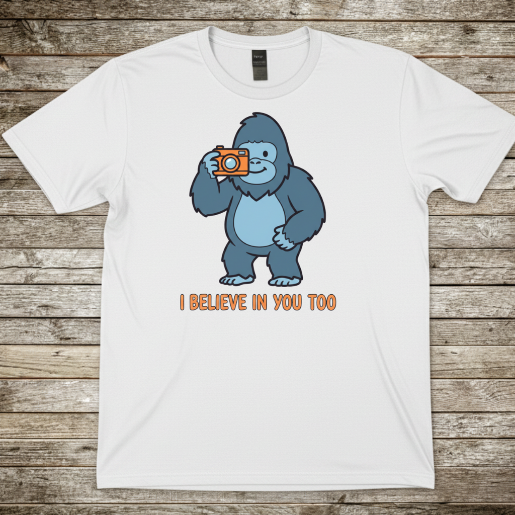 Printify T-Shirt White / S I Believe In You T-Shirt I Believe In You T-Shirt