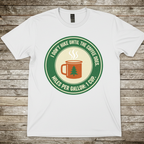 Printify T-Shirt White / S I Don't Hike Until Coffee Does T-Shirt I Don't Hike Until Coffee Does T-Shirt