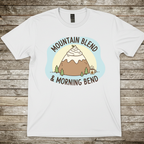 Printify T-Shirt White / S Mountain Blend T-Shirt Mountain Blend T-Shirt