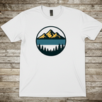 Printify T-Shirt White / S Mountain Lake Graphic T-Shirt Mountain Lake Graphic T-Shirt