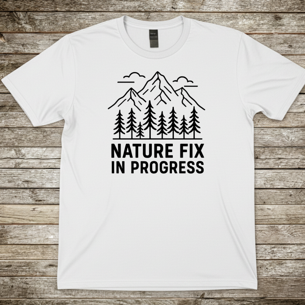 Printify T-Shirt White / S Nature Fix T-Shirt Nature Fix T-Shirt