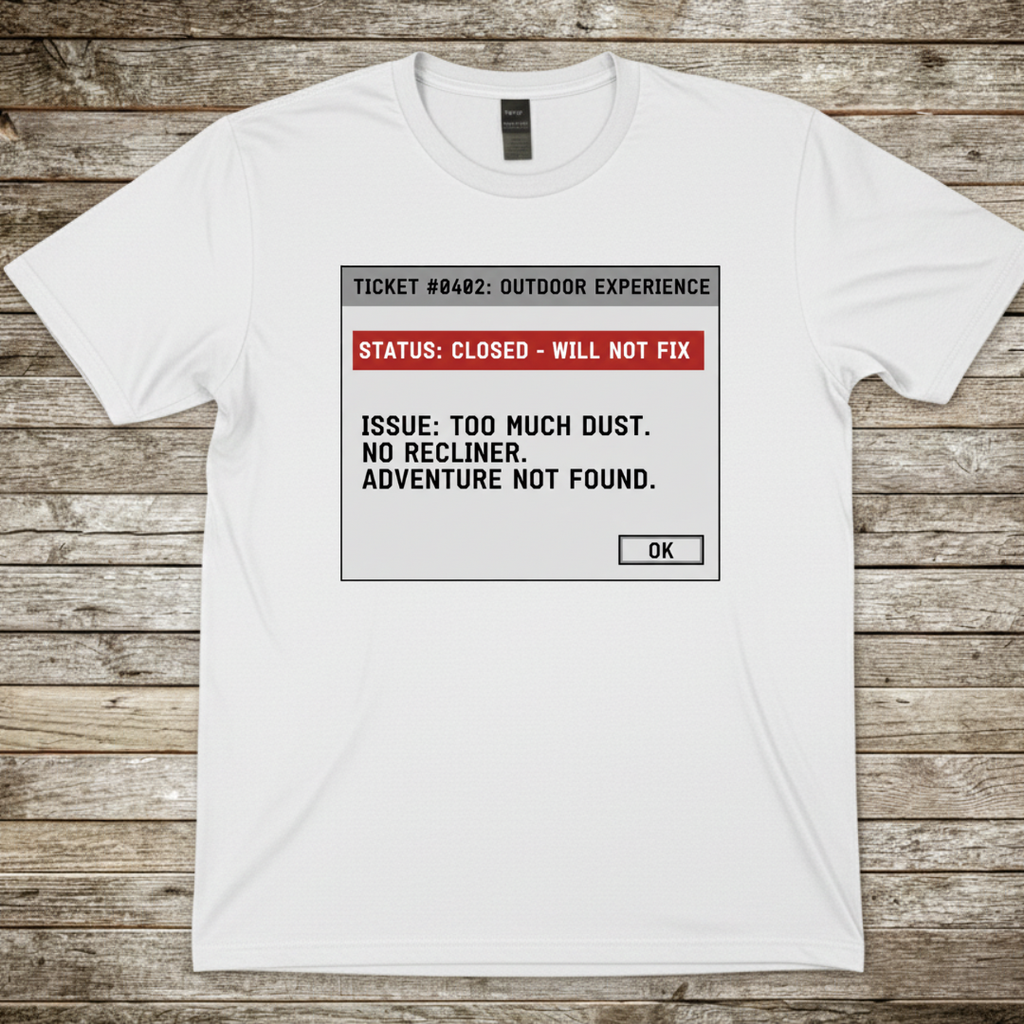 Printify T-Shirt White / S Outdoor Experience T-Shirt Outdoor Experience T-Shirt