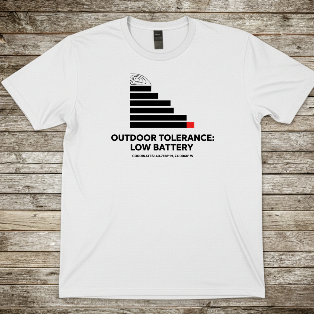 Printify T-Shirt White / S Outdoor Tolerance T-Shirt Outdoor Tolerance T-Shirt