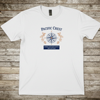 Printify T-Shirt White / S Pacific Crest Compass T-Shirt Pacific Crest Compass T-Shirt