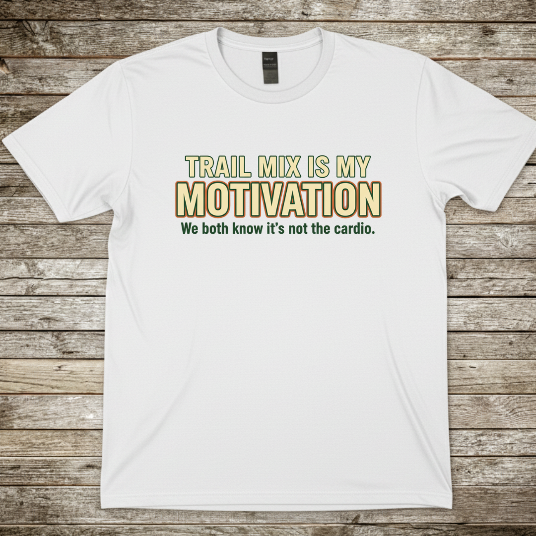 Printify T-Shirt White / S Trail Mix T-Shirt Trail Mix T-Shirt