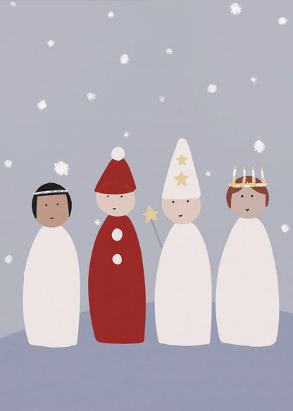 Wall art Swedish Lucia Canvas Print